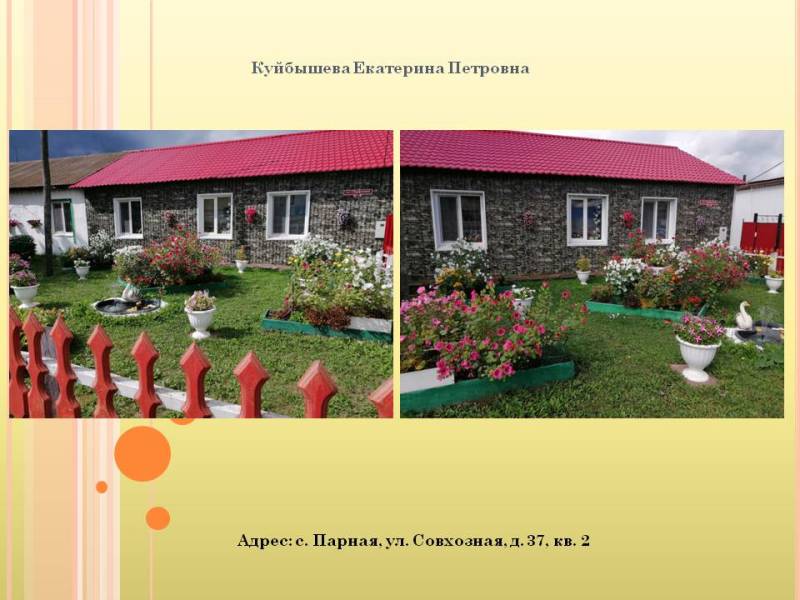 1SaitПрезентация Самый благоустроенный объект