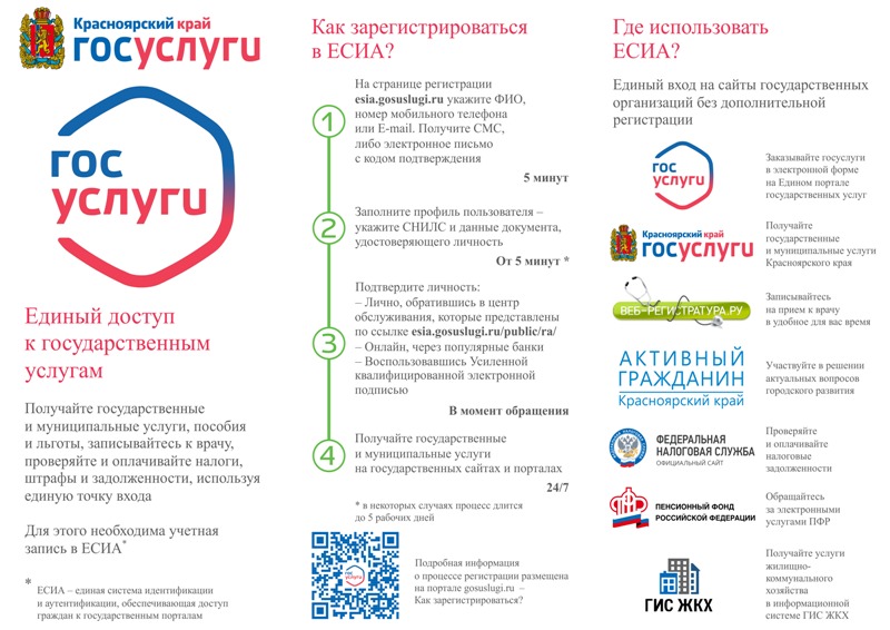999VCXSaitБуклет Как зарегистрироваться в ЕСИА