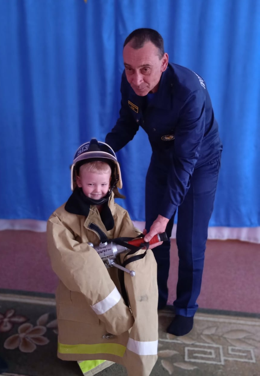 Будущий пожарник