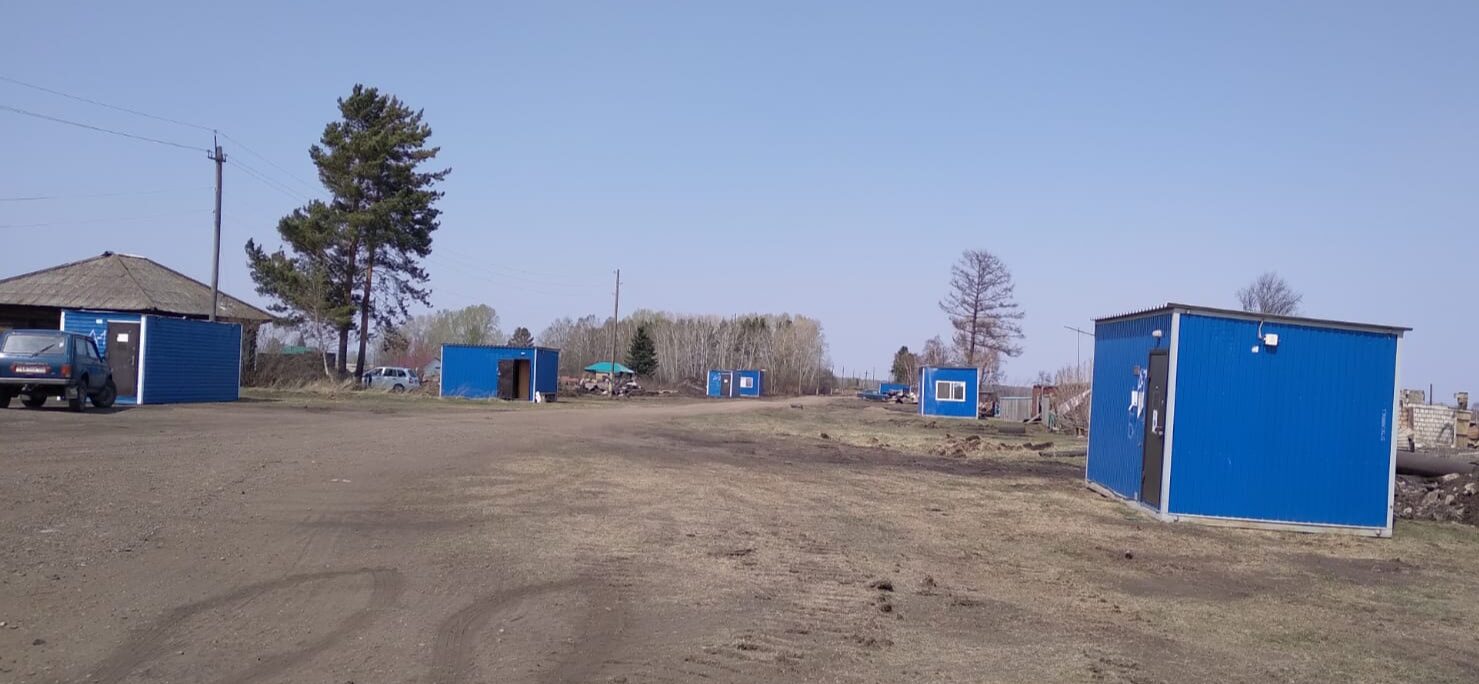 Вагончики в Никольске 13 мая