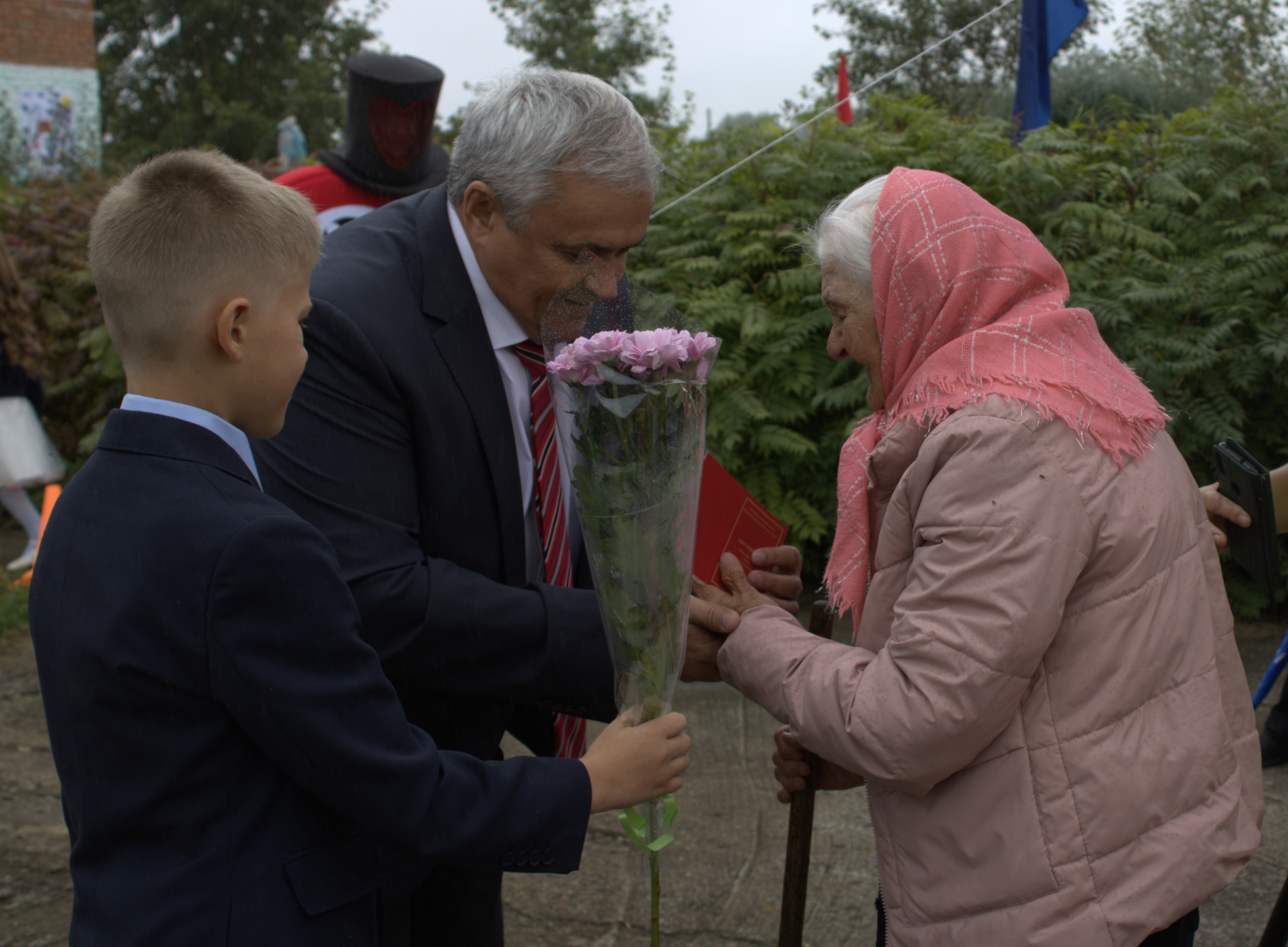 Качаев и ветеран
