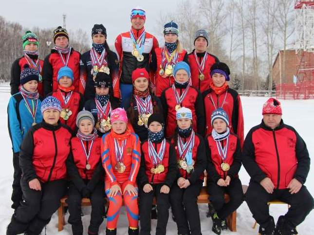 лыжники Парная